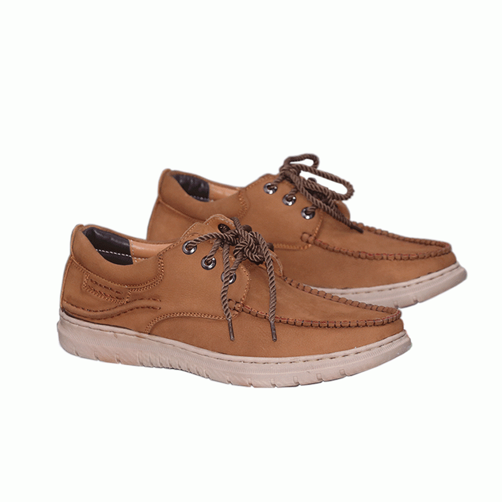 Fashion Trend Men Sport Leather Casual Jogging Shoes(CNR)