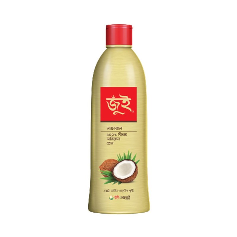 Jui Natural Coconut Oil | জুই নারিকেল তেল 200 মি.লি