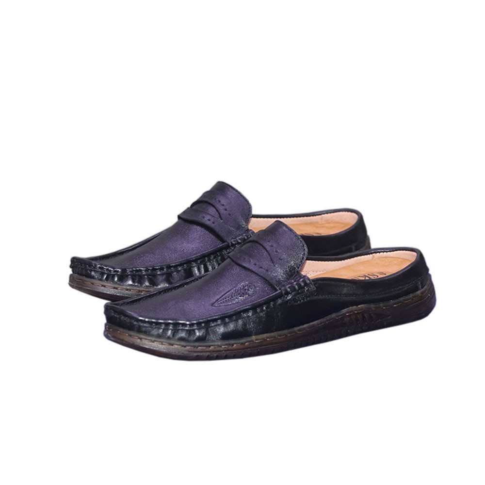 SKM Leather Stylish Casual Half Loafer Shoes(KJLH)