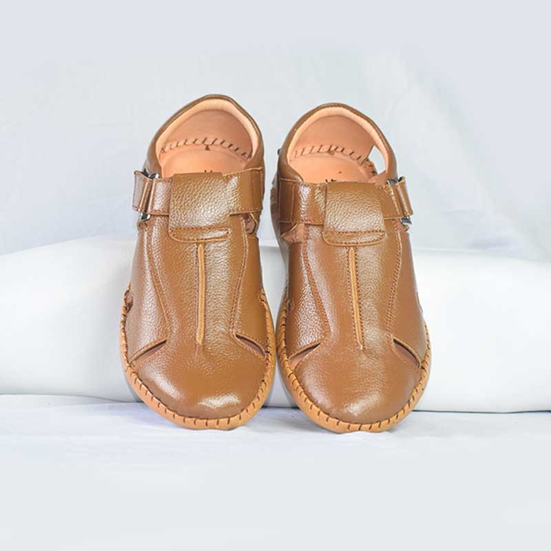 Best SKM Genuine Leather Soft Sandal (SCN)
