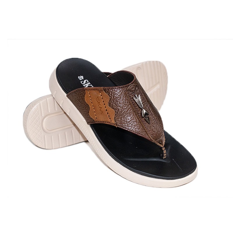 China PBC Sole Genuine Leather Sandal for men
